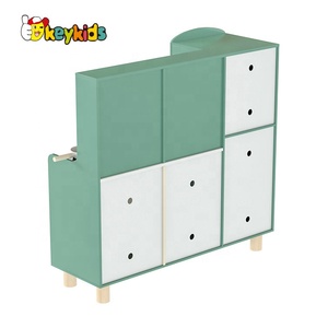 <span class=keywords><strong>Cuisine</strong></span> <span class=keywords><strong>en</strong></span> <span class=keywords><strong>bois</strong></span> électronique écologique pour enfants d'âge préscolaire avec tableau magnétique W10C790 - Product Image 4