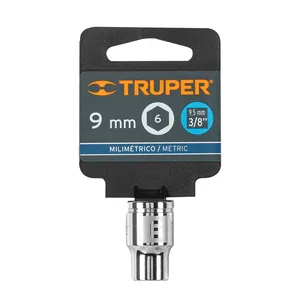 Truper 3/8 'set presa con 6 unità 9 mm Dado e 6 punti in una comoda scatola da 6 pezzi - Product Image 4