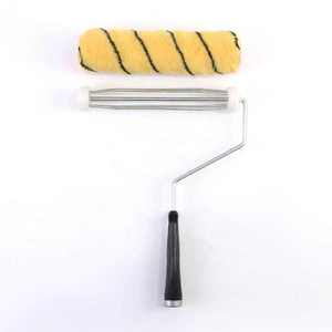 Avrupa tarzı kaplan şerit akrilik rulo boya DIY/endüstriyel sınıf siyah plastik saplı uyumlu OEM/ODM rulo - Product Image 1