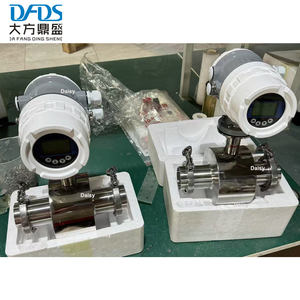 DIN11851 스레드 트라이 클램프 <span class=keywords><strong>EMF</strong></span> 미터 자당 2 "DN25 우유 유량 센서 RS485 접지 전극이있는 전자기 유량 측정기 - Product Image 4