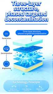 Tablettes pour lave-vaisselle sans parfum et transparentes, à base d'enzymes, pour éliminer les taches et les résidus - Product Image 5