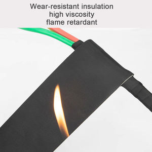 Ruban adhésif en tissu acétate noir découpé sur mesure, ignifuge, résistant à la chaleur, isolant, formes adhésives pour écran LCD de téléphone portable - Product Image 2