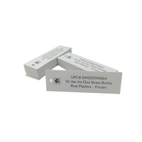 Etiquetas de ropa RFID UHF personalizables para ropa ERP/software de inventario 860-960MHz etiquetas colgantes en blanco programables e imprimibles