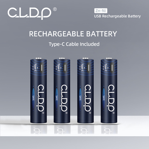 Batterie <span class=keywords><strong>rechargeable</strong></span> <span class=keywords><strong>AAA</strong></span> 1,6 V Ni-Zn personnalisée avec logo, port USB et Type C, 500 mWh, certifiée CB CE RoHS - Product Image 3