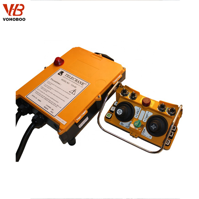 Industrial Product F24-60 Wireless Remote Controller With Nylon Material Joystick for Hoist Lifting