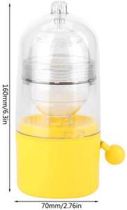 Fabricant d'oeufs dorés à manivelle manuelle pour enfants Gadgets de cuisine <span class=keywords><strong>Scrambler</strong></span> Shaker <span class=keywords><strong>Egg</strong></span> White Yellow Mixer - Product Image 6