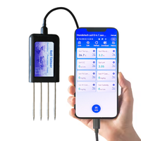 Capteur de sol CE 7 en 1 LORA LORAWAN RS485 MODBUS NPK EC Conductivité Température Humidité PH