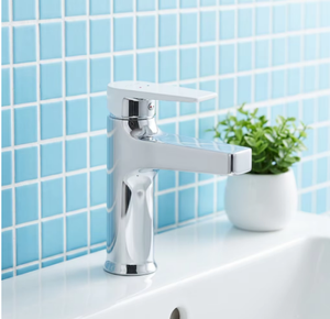Robinet de lavabo monocommande chaud et froid, structure similaire au type K74013, mitigeur de lavabo de salle de bain à poser sur le comptoir - Product Image 3