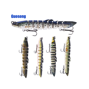 8 nối đa nối Pike câu cá thu hút harad nhựa cát lươn câu cá thu hút - Product Image 2