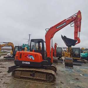 Mini pelleteuse sur chenilles Doosan DH55 DH60 d'occasion de Chine Hitachi Kubota Bobcat Isuzu Pompe à moteur Composants du noyau à vendre - Product Image 6