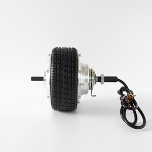 Yeni satis 6 pollici disli elektrikli scooter robotlar ulasim araclari icin DC Motor muslimen fren fircasiz motor - Product Image 4