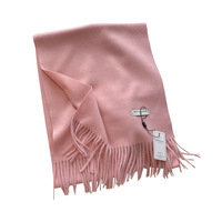 Écharpe chaude pour femme en laine de couleur unie classique de style coréen, nouvelle collection automne-hiver, élégante et haut de gamme, cache-cou pour couple