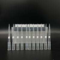 Embouts de pipette stériles universels 100ul RNase Produits en plastique sans DNase pour rayonnage de laboratoire
