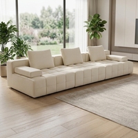 Sofá Modular Comprimido Lawrence en Caja, Conjunto de Sofá Cama Plegable para Sala de Estar, OEM ODM, Seccional Comprimido al Vacío