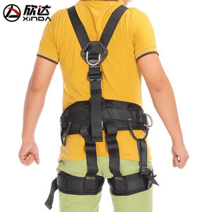 Arnés de Seguridad de Cuerpo Completo Xinda con Anillos en D de Acero Inoxidable, Ajustable, de Conexión Rápida, Resistencia a la Rotura de 1200 Kg, para Montañismo - Product Image 4