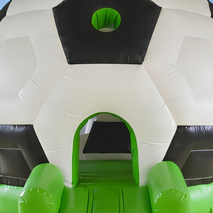 Ballon de football gonflable géant, structure de saut de qualité commerciale, matériau PVC, norme EN14960, capacité supérieure à 400 kg, 15 passagers - Product Image 5