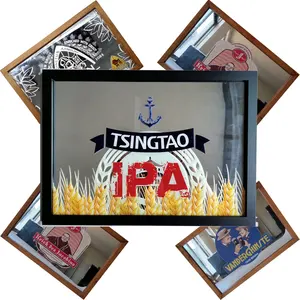 Promotional Item Wall Hanging Custom Printed Pub Mirror