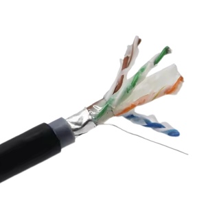 Nhà sản xuất | ngoài trời hai lớp/Áo khoác Cat6 cat6A Gel đầy Mạng LAN Cáp 23AWG 24AWG UTP FTP S/FTP - Product Image 2
