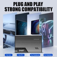 EAGET G68-1 Hard Disk Eksternal Portabel 2.5 Inch 250GB 320GB 500GB 1TB USB 3.0 Kecepatan Tinggi SATA3.0