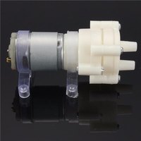 R365 DC pompa air diafragma 12V, pompa Motor mikro pompa air Mini
