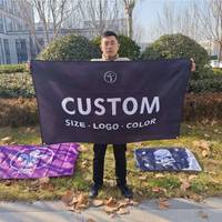 YF Nouvelles bannières personnalisées en polyester pleine couleur pour les événements intérieurs et extérieurs, les événements commerciaux, les fêtes, la publicité, les bannières promotionnelles