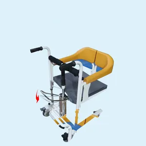 노인 유압 이송 리프트 시트 의자 간호 환자 유압 시설 휠체어 리프트 환자 이송 의자