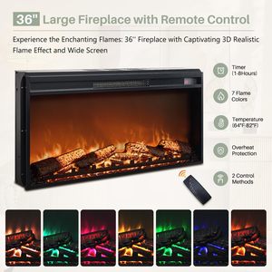 Soporte <span class=keywords><strong>de</strong></span> TV Moderno IFGET con <span class=keywords><strong>Chimenea</strong></span> Eléctrica <span class=keywords><strong>de</strong></span> <span class=keywords><strong>Madera</strong></span> Acanalado <span class=keywords><strong>de</strong></span> 36 Pulgadas, <span class=keywords><strong>Chimenea</strong></span> Eléctrica <span class=keywords><strong>para</strong></span> TV <span class=keywords><strong>de</strong></span> 80 Pulgadas, 31 Pulgadas <span class=keywords><strong>de</strong></span> Alto, 2 Cajones, Estante Ajustable, Control Remoto, <span class=keywords><strong>para</strong></span> Sala <span class=keywords><strong>de</strong></span> Estar - Product Image 3