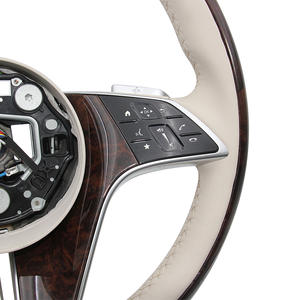 ZC-221-M6-F <span class=keywords><strong>Volant</strong></span> en bois d'acajou bicolore pour Mercedes-Benz A 150160 Sedan [169006] 2004-2012 - Product Image 6