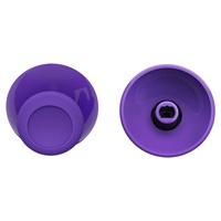 Kit de réparation de joystick EXtremeRate, stick analogique violet personnalisé, bouton de remplacement, stick analogique pour manette Xbox Series X S