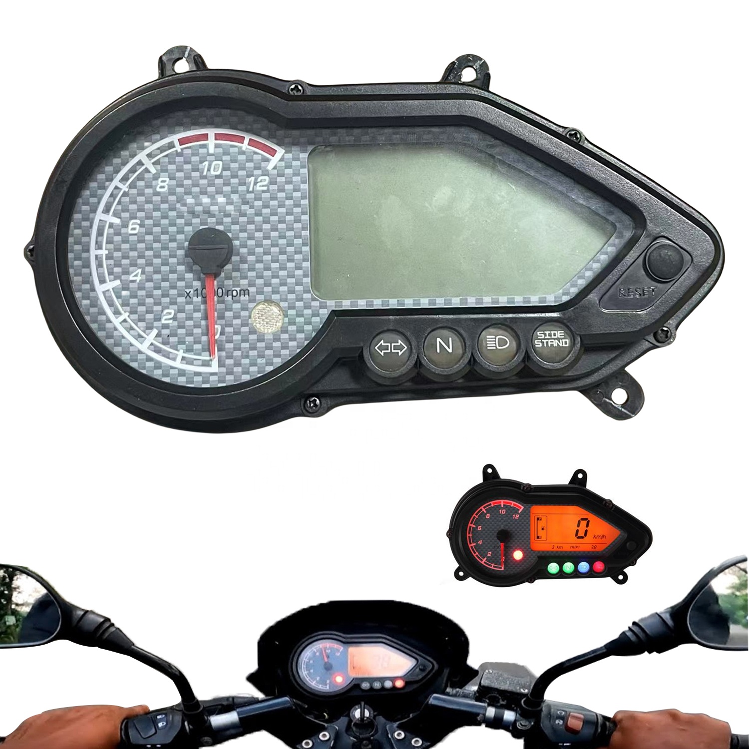 Pulsar 200rs Pulsar Rs 200 Digital Meter For BAJAJ200 Bajaj Pulsar
