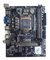 Carte mère de bureau JS H410M-K neuve, double canal DDR4 RAM, LGA1200 M-ATX 10e génération avec ports VGA, SATA, chipset Intel H410