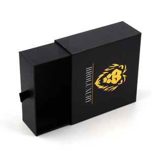 Boîte cadeau de luxe en carton rigide coulissante pour bijoux, emballage en papier pour bagues, boucles d'oreilles et colliers, vente en gros - Product Image 3