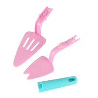 Mignon En Plastique Pizza Serveur Gâteau Pelle Spatule ou Turner dans Offre Spéciale Macaron Couleurs