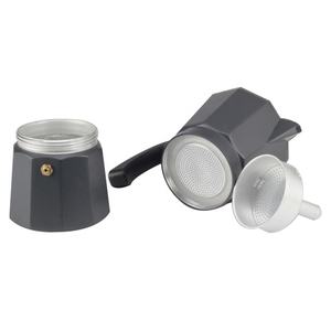 Cafetière à expresso classique italienne, 3 tasses à expresso, cafetière moka en aluminium classique Primula - Product Image 5