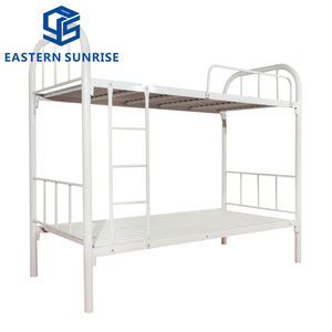 <span class=keywords><strong>Cama</strong></span> litera metálica resistente para adultos y niños, <span class=keywords><strong>cama</strong></span> <span class=keywords><strong>doble</strong></span> que ahorra espacio con barandillas de seguridad, litera superior individual - Product Image 5