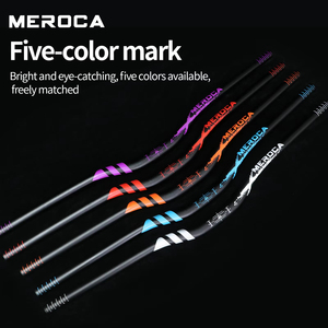 Poignée d'hirondelle <span class=keywords><strong>de</strong></span> vélo 31.8mm hauteur 30mm/55mm allongée 720mm/780mm guidon <span class=keywords><strong>de</strong></span> <span class=keywords><strong>VTT</strong></span> en alliage d'aluminium haute résistance - Product Image 5