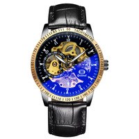 Montre mécanique automatique Ancient Camel, cadran élégant, montre de mode pour homme, bracelet en titane doré