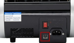 은행 및 슈퍼마켓을위한 빠른 정확한 UV MG 이중 감지 LCD 디스플레이 08F 청구서 계산 돈 카운터 머신 - Product Image 6