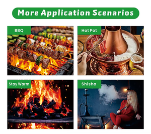 エコ環境に配慮したメーカーとサプライヤーから販売されている最高のBBQ用炭、最良価格の黒炭 - Product Image 5