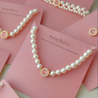 Cartes de Présentation de Bijoux pour Boucles d'Oreilles et Colliers, Papier Spécial Imprimé en Couleur, Logo Personnalisé, Vente en Gros Direct Usine