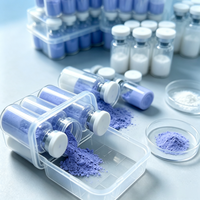 Poudre lyophilisée de tripeptide de cuivre GHK-Cu de qualité supérieure (99%-99,9%) - Matière première cosmétique - CAS 49557-75-7 - Fournisseur d'usine