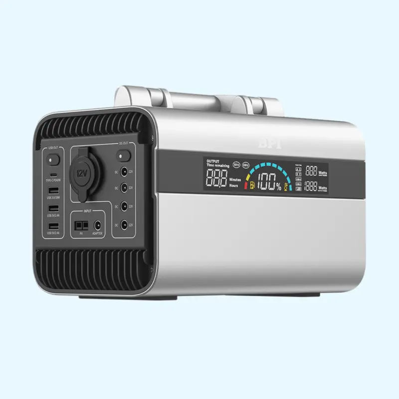 600W 220V outdoor power cross-border explosive outdoor camping pure sine wave portable mobile energy storage power for drones