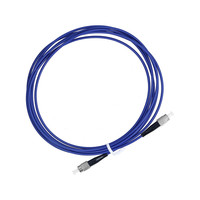 Kabel Baja Spiral yang Dapat Disesuaikan untuk Luar/Dalam Ruangan 3.0mm Single Mode Sc/fc Fiber Optic Armored Patch Cord