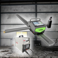 Machine de découpe plasma CNC portable mini avec contrôleur de hauteur de torche USB G-Code, moteur pas à pas 55A, état neuf