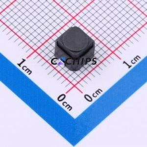 OS4D501110 Tactile Switch SMD,6x6mm Switch Single Pole Single Throw Round Button 1.8N 6mm - Product Image 1