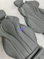 Housses de siège de voiture en cuir personnalisées pour BMW Série 3 E90 F30 E36 E46 E92 Pièces intérieures 2005-2011 Série 7 Land Cruiser