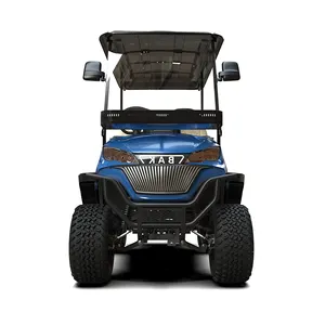 Electric Utility Vehicle Golf Cart 4 Wheel Drive 4 Seater 72V Lithium Off Road Electric Golf Buggy Hunting Cart