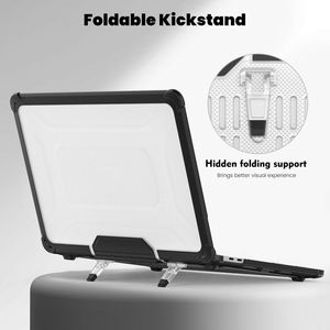 Funda Protectora Transparente de 13.3 Pulgadas con Soporte para <span class=keywords><strong>Macbook</strong></span> <span class=keywords><strong>Pro</strong></span> 13 A2338 M1 M2 A2289 A2251 A2159 - Product Image 1