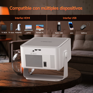 Proyector Inteligente para el Hogar HY450Max Magcubic, Compacto, para Negocios y Exteriores, 1080P, con Evitación Automática de Obstáculos, Proyector Digital 8K - Product Image 6