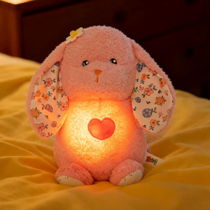 Jouet musical électronique en peluche pour bébé, ours respirant amusant, lapin électronique personnalisé - Product Image 4